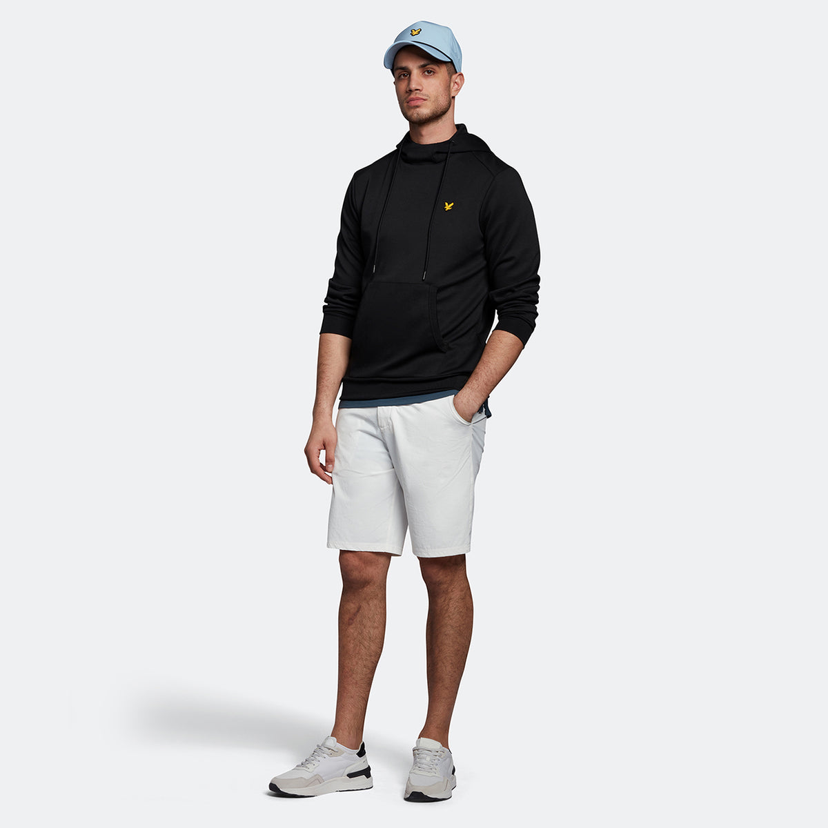 Lyle & Scott Golf Hoodie - Jet Black