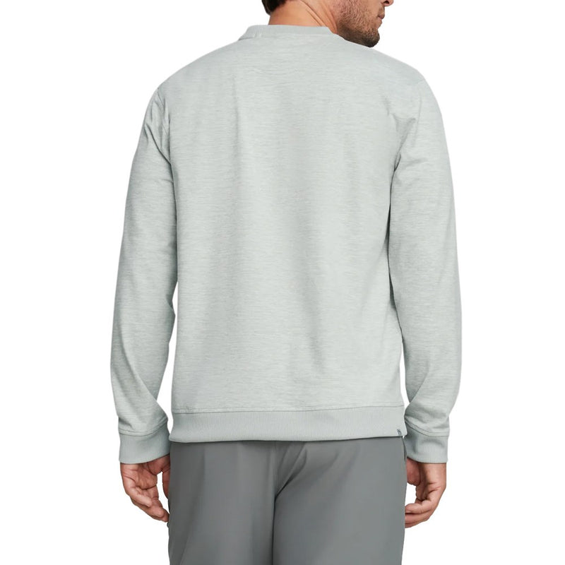 Puma AP Cloudspun V-Neck Golf Sweater - High Rise Heather