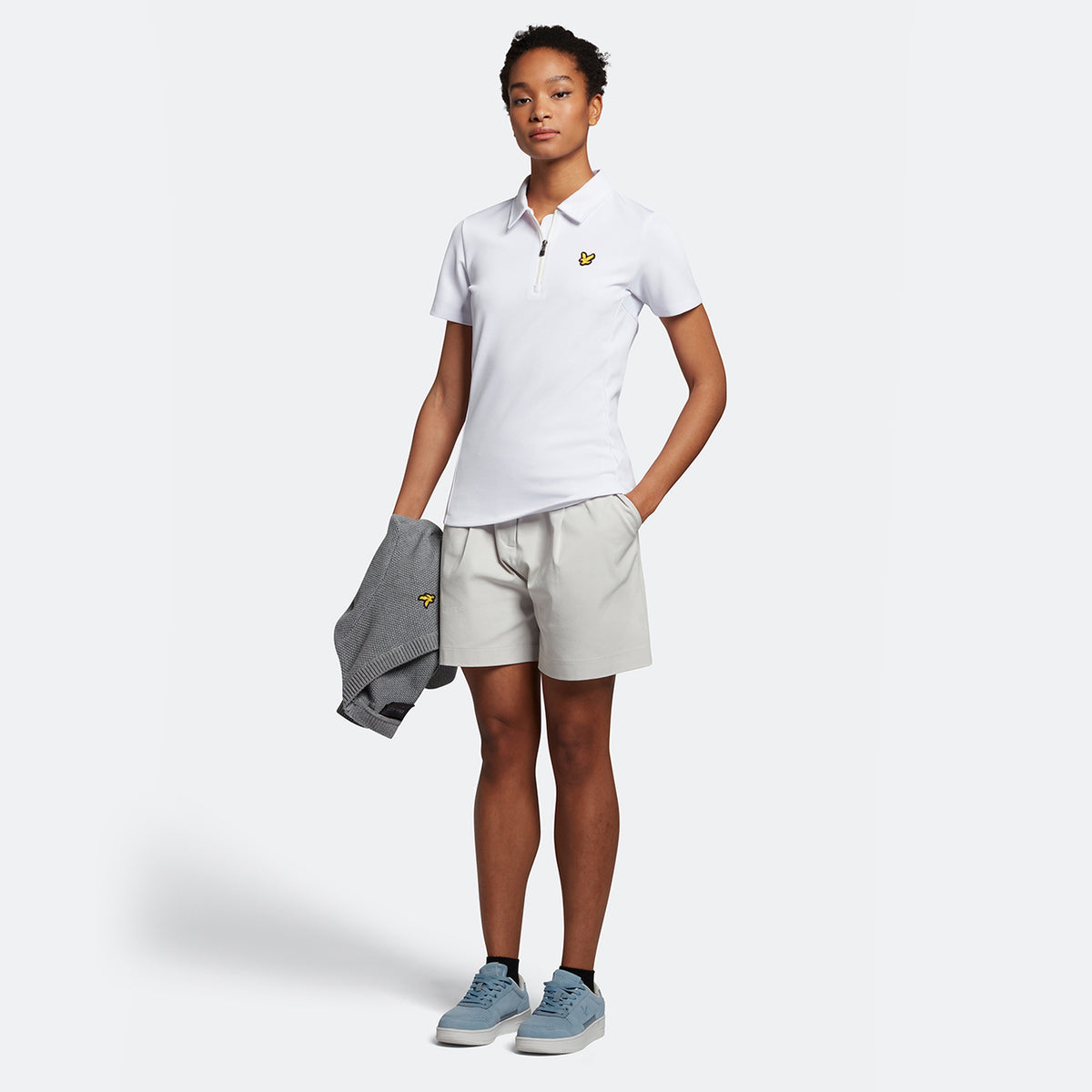 Lyle & Scott Women's Nina Shorts - Pebble