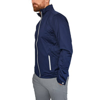 Sunderland Whisperdry Pro-Lite Lightweight Waterproof Golf Jacket - Navy/Silver