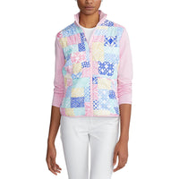 RLX Ralph Lauren Women's Cool Wool Hybrid Jacket - Taylor Rose/Patchwork