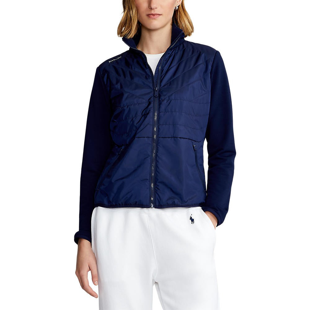 RLX Ralph Lauren Women's Cool Wool Hybrid Jacket - French Navy