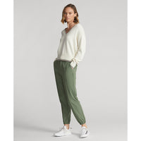 RLX Ralph Lauren Women's 4-Way Stretch Cuffed Golf Pants - Cargo Green